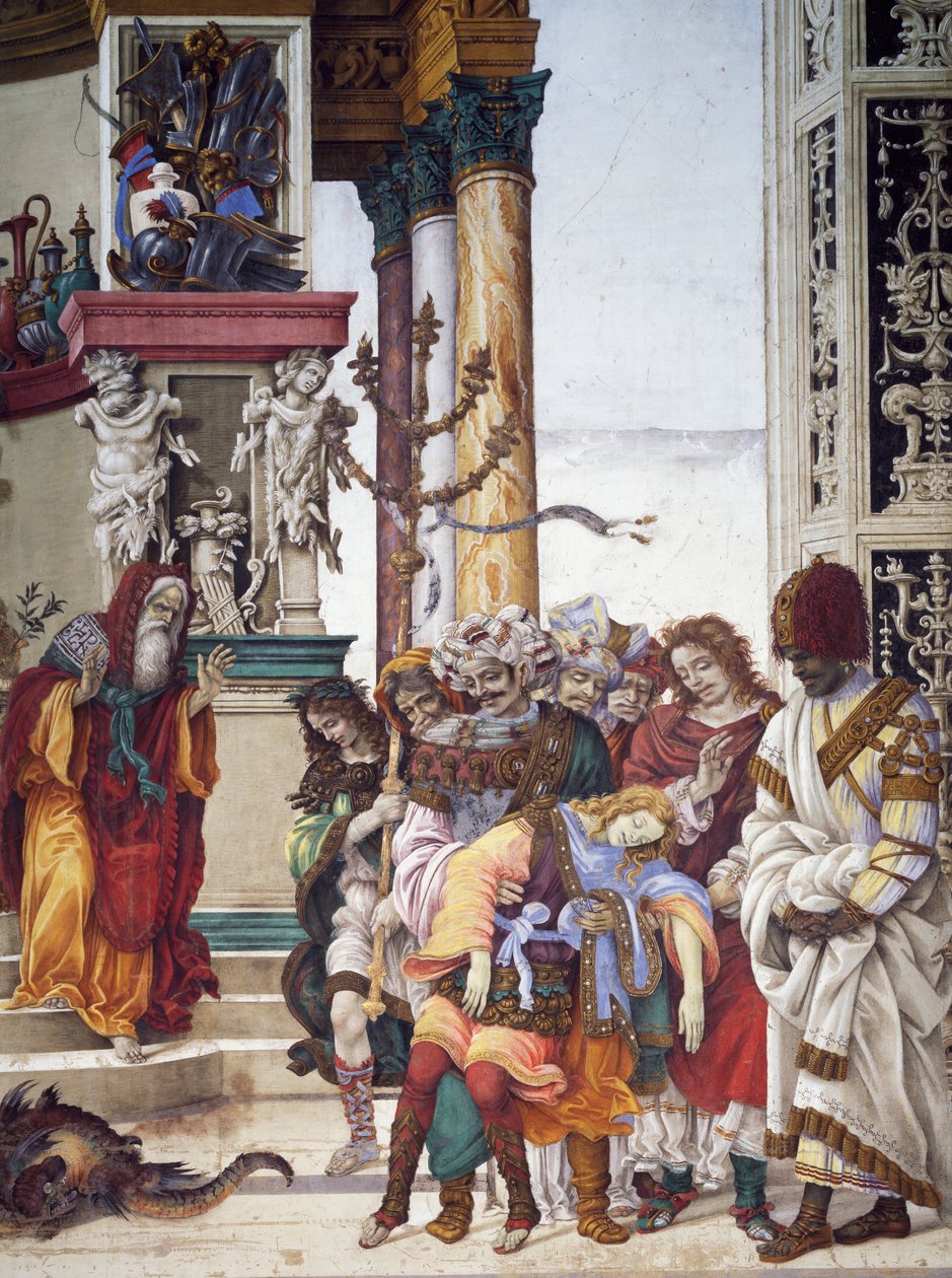 Historie św Jana, autorstwa Filippino Lippi autorstwa Filippino Lippi