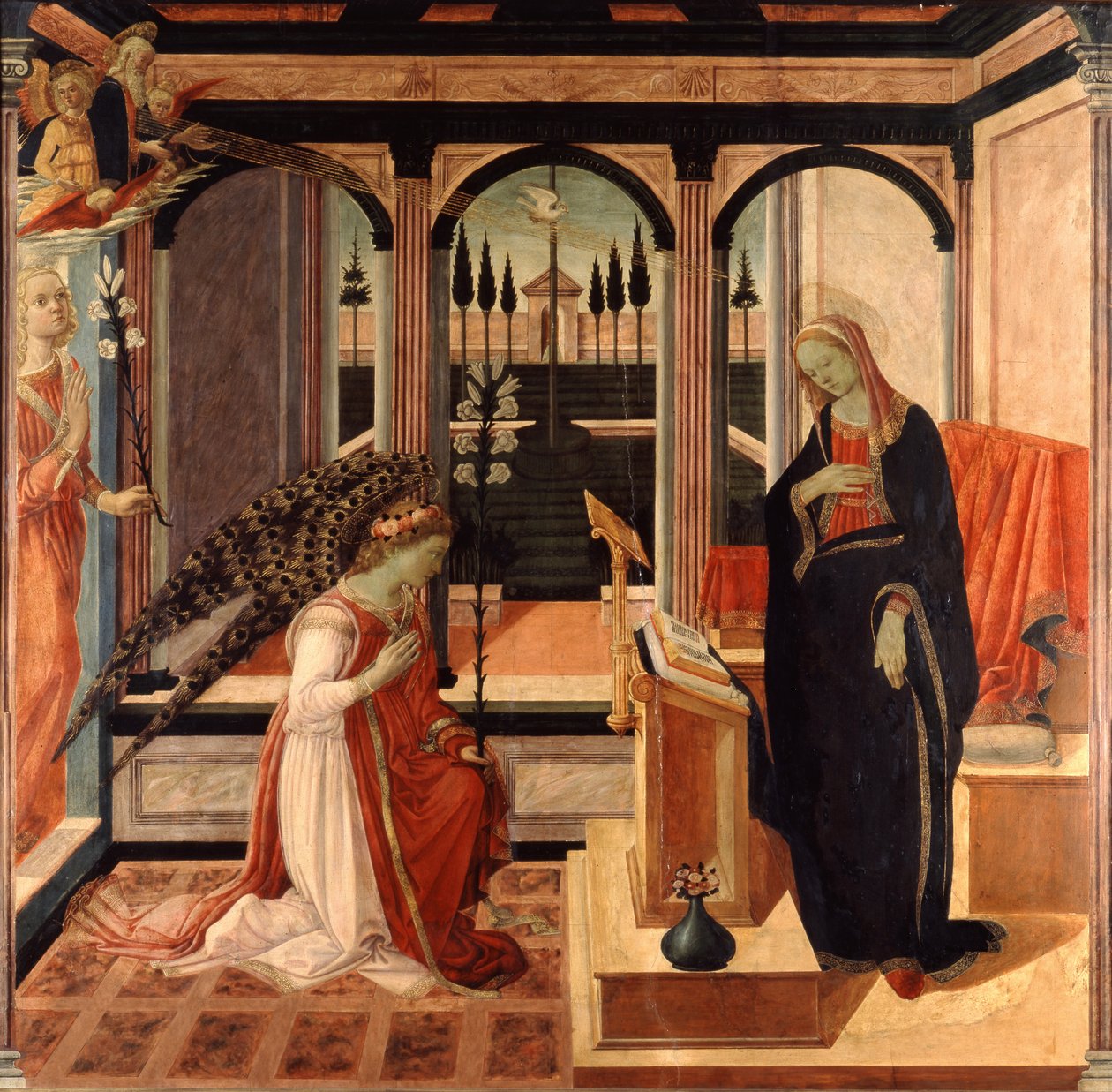 Zwiastowanie (obraz) autorstwa Filippino Lippi