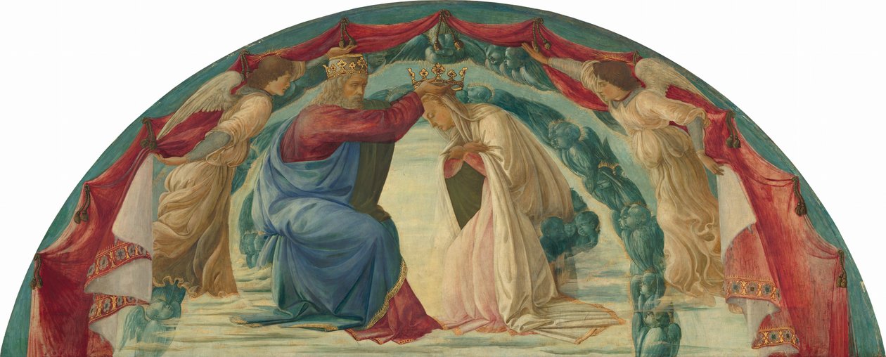 Koronacja Dziewicy autorstwa Filippino Lippi