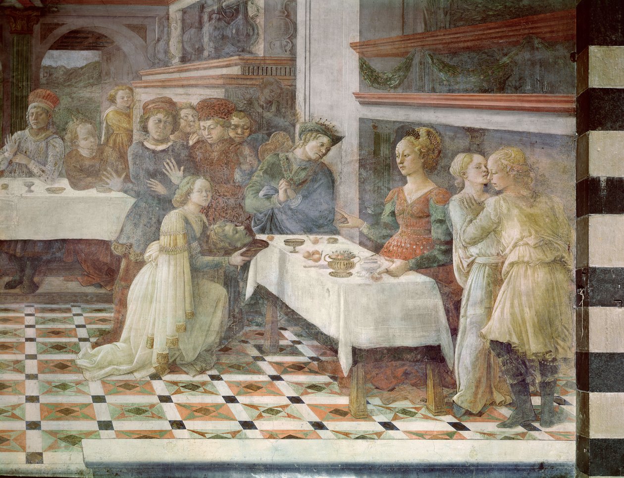 Święto Heroda, 1452-64 autorstwa Filippino Lippi