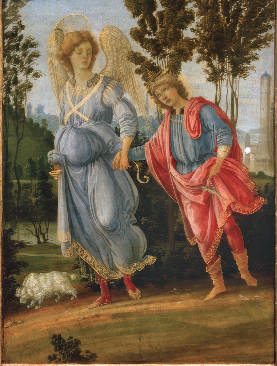 Tobiasz z aniołem autorstwa Filippino Lippi