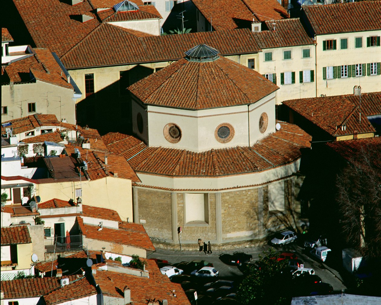 Rotunda Santa Maria degli Angeli, rozpoczęta w 1434 r. autorstwa Filippo Brunelleschi
