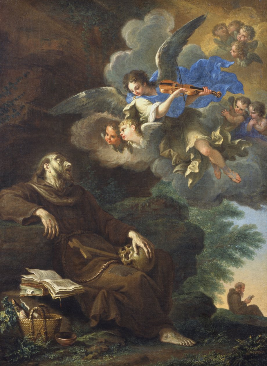 Święty Franciszek autorstwa Filippo Lauri