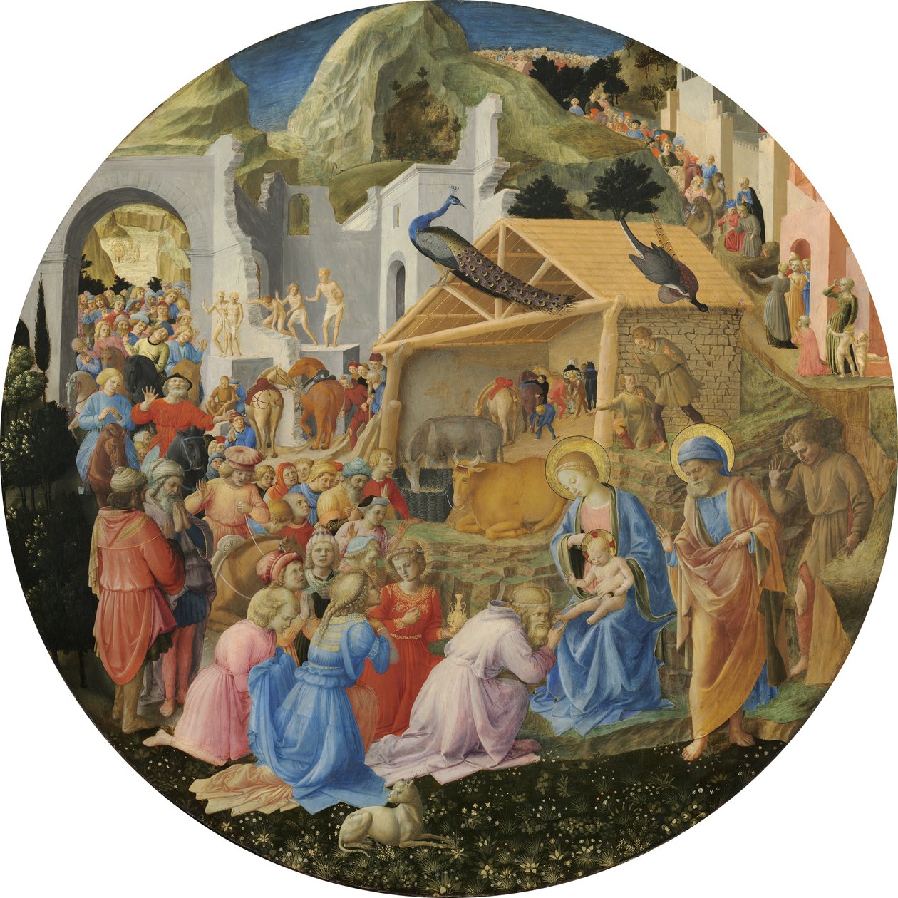 Adoracja Magów autorstwa Fra Filippo Lippi
