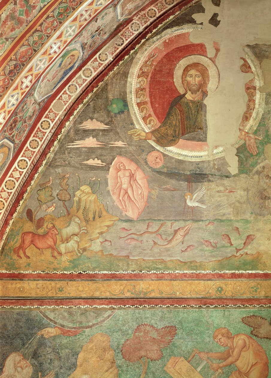 Stworzenie Świata autorstwa Filippo Rusuti
