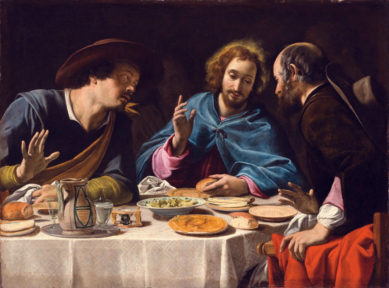 Kolacja w Emaus autorstwa Filippo Tarchiani