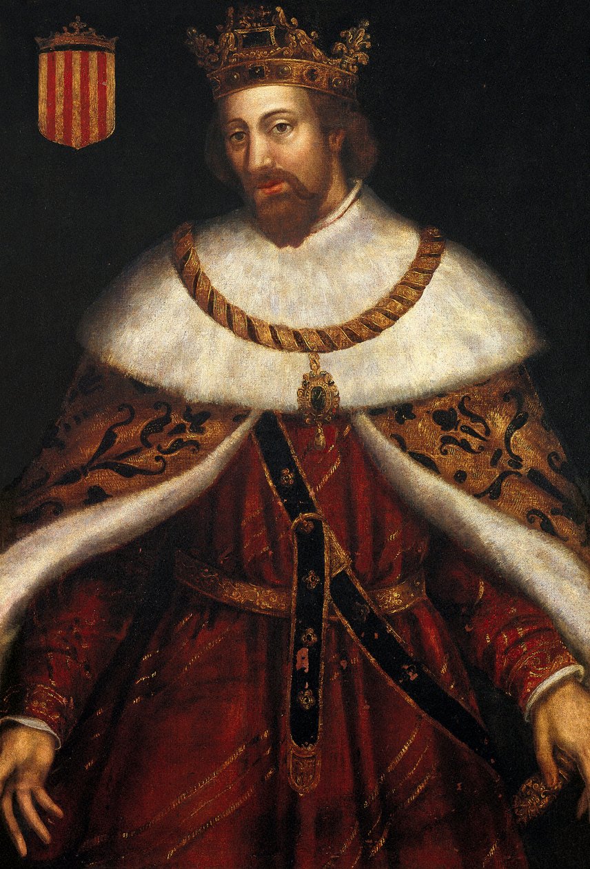 Portret Jakuba I zwanego Zdobywcą, króla Hiszpanii autorstwa Filippo Ariosto
