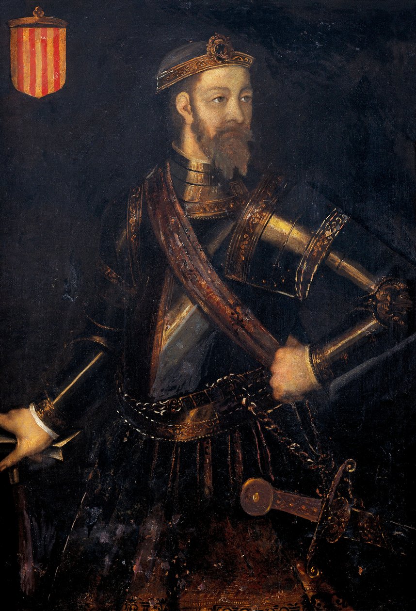 Portret Ramona (Raymonda) Borella I (972-1017), hrabiego Barcelony, Gerony i Ausony autorstwa Filippo Ariosto