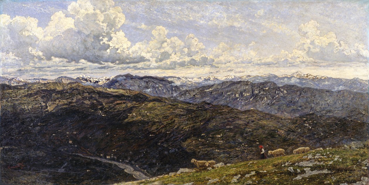 Prealpy bergamskie autorstwa Filippo Carcano