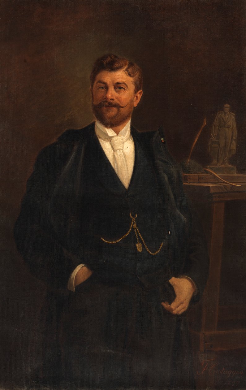 Gaetano Trentanova, 1899. autorstwa Filippo Costaggini