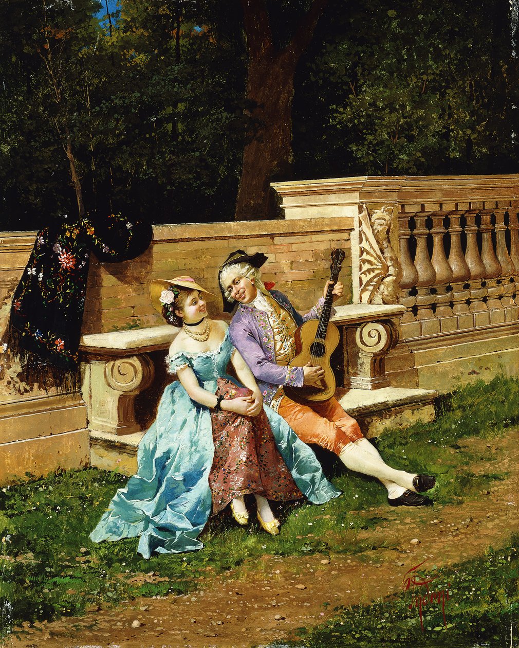 Serenada, autorstwa Filippo Indoni