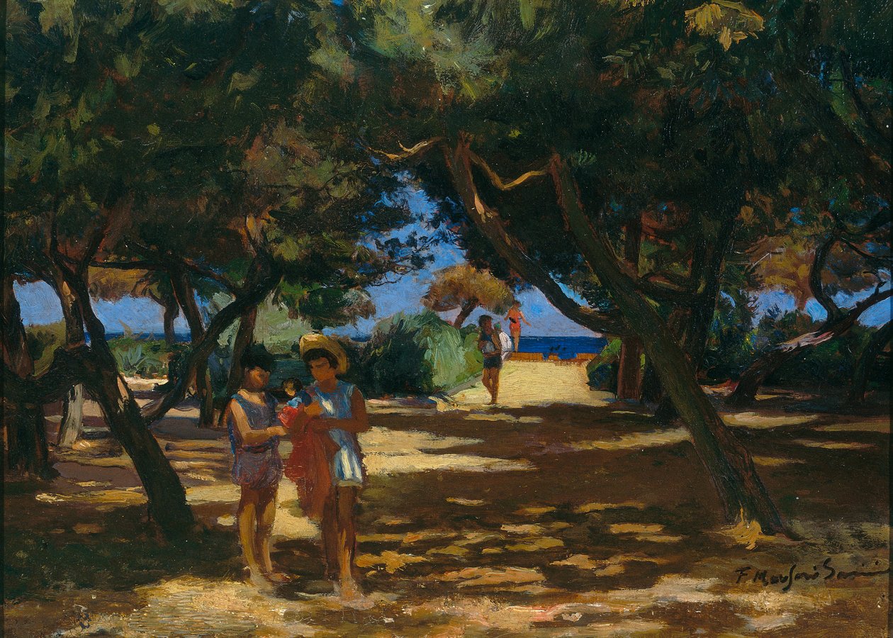 Plaża żwirowa autorstwa Filippo Marfori Savini