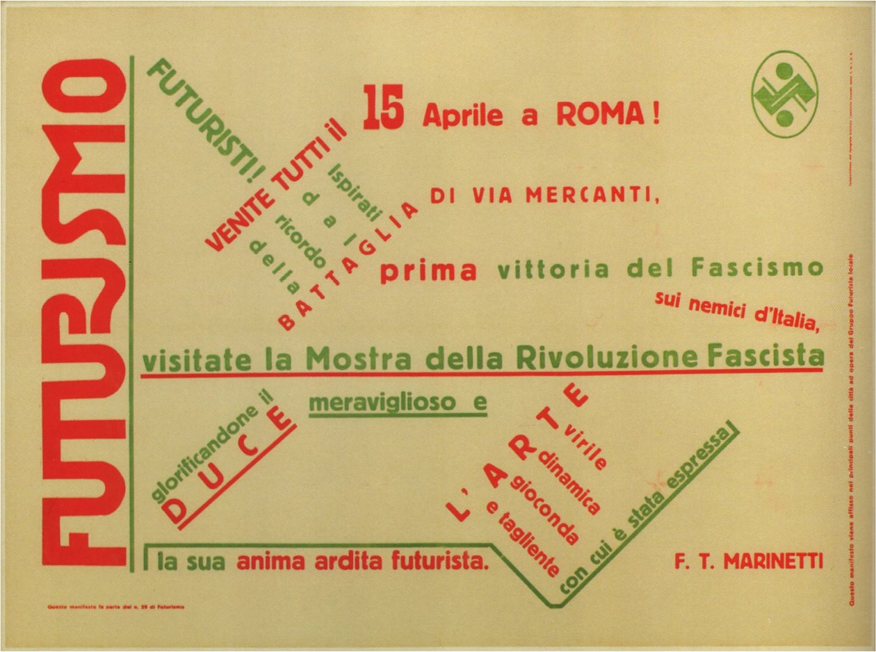 Futuryzm, 1932 autorstwa Filippo Tommaso Emilio Marinetti