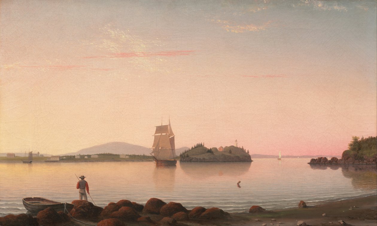 Owls Head, Penobscot Bay, Maine autorstwa Fitz Henry Lane