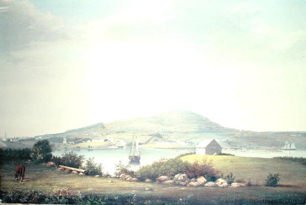Blue Hill, Maine autorstwa Fitz Henry Lane