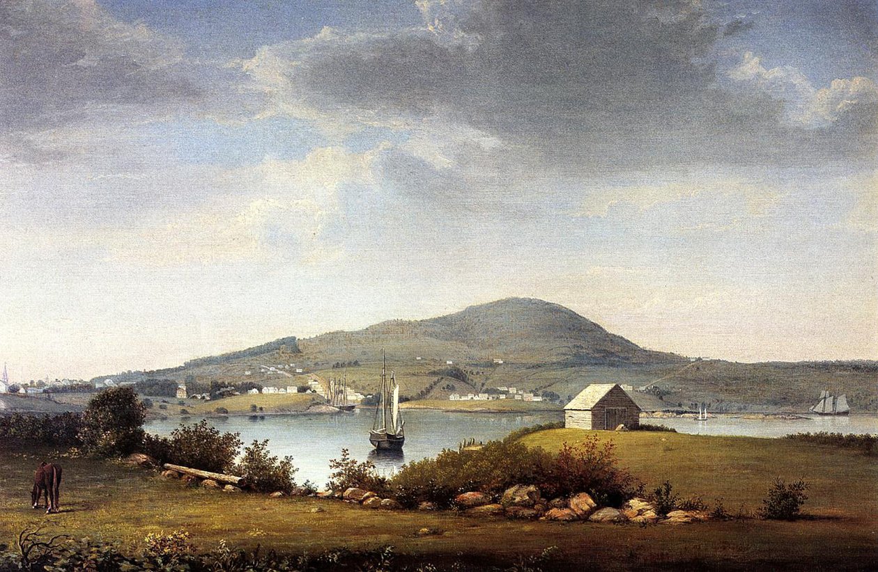 Blue Hill, Maine, USA, ok.1853-57 autorstwa Fitz Henry Lane