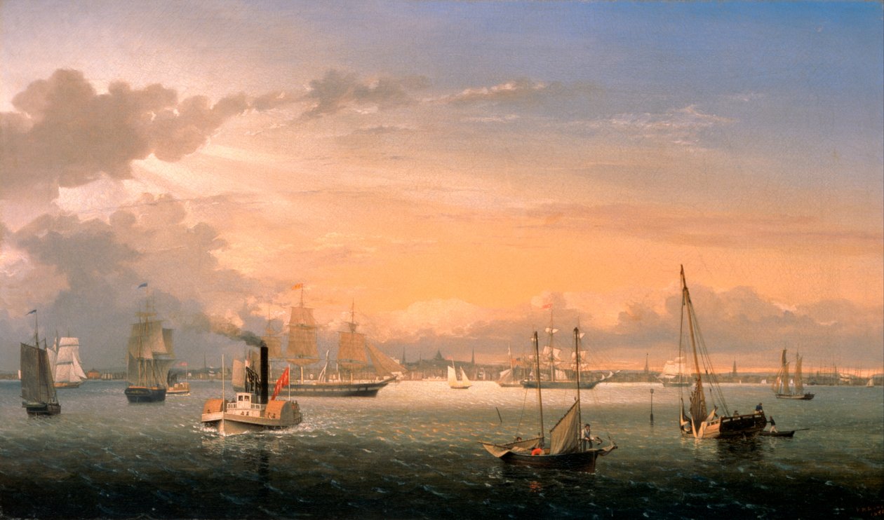 Boston Harbor autorstwa Fitz Henry Lane