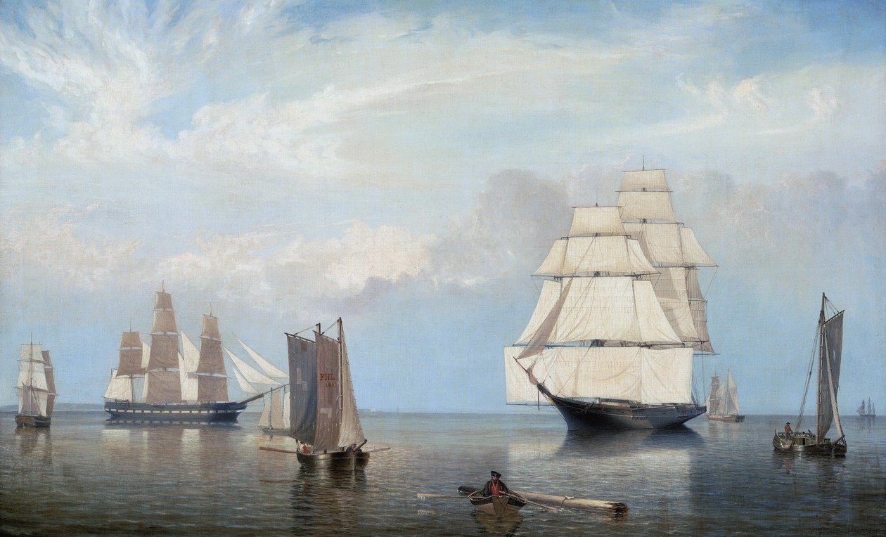 Port Salem autorstwa Fitz Henry Lane