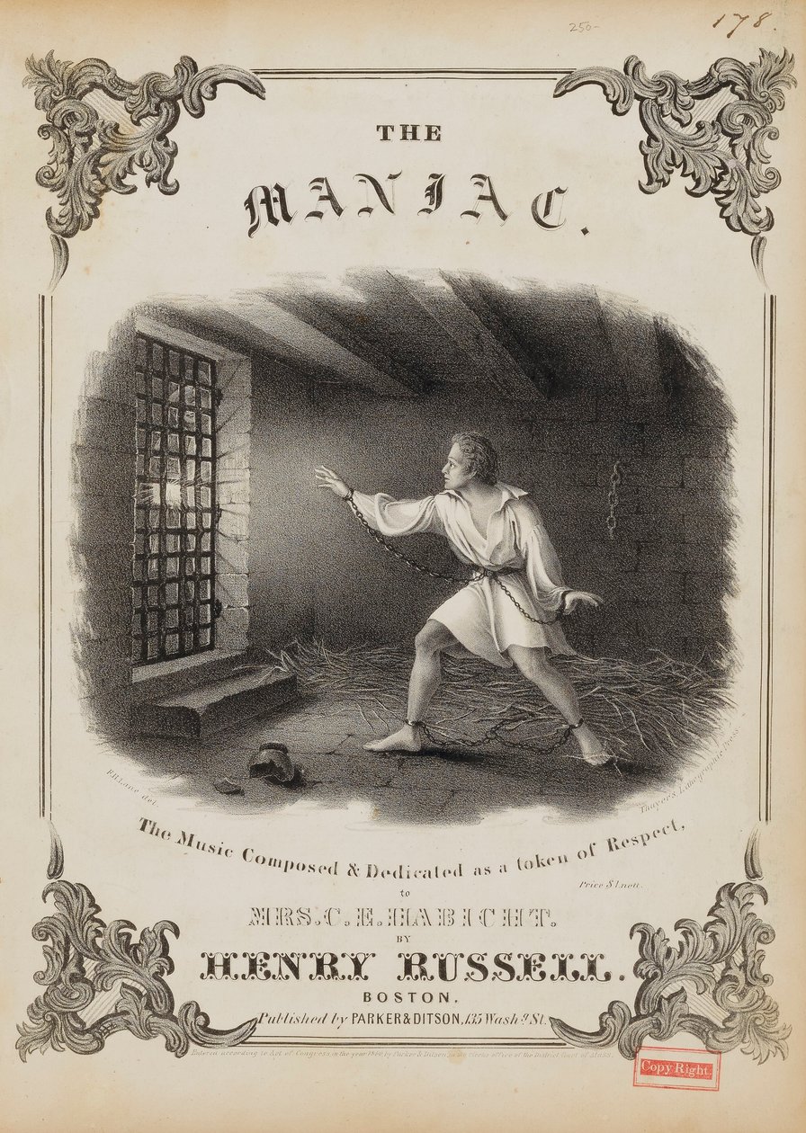 The Maniac (Okładka muzyczna) autorstwa Fitz Henry Lane