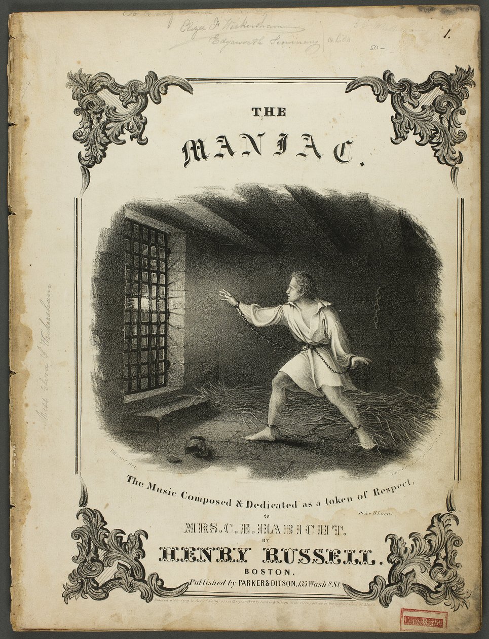 Maniak autorstwa Fitz Henry Lane