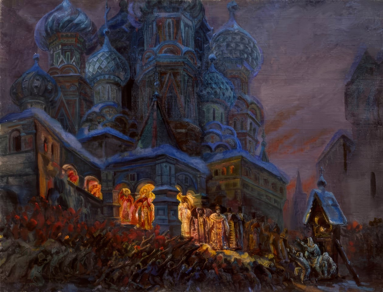 Koronacja autorstwa Fjodor Fjodorowitsch Fedorowski