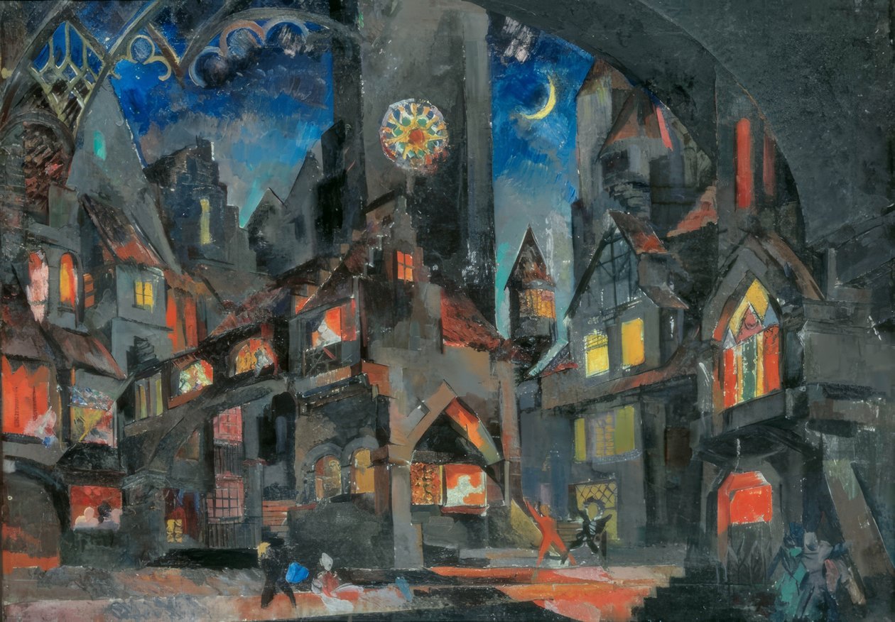 Wagner, Mistrzowie śpiewacy autorstwa Fjodor Fjodorowitsch Fedorowski