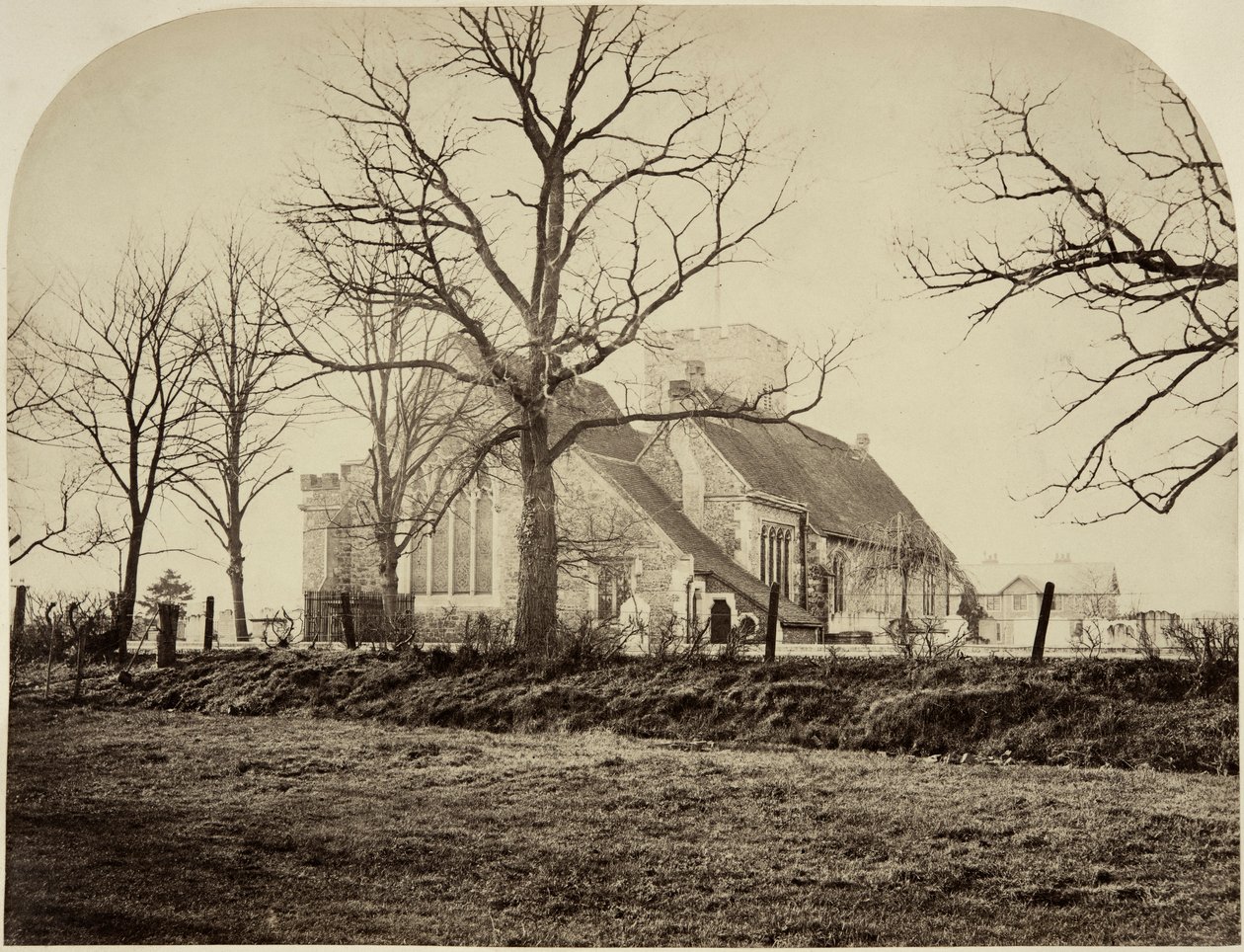 Kościół św. Paulina, Crayford, Londyn, c1865-c1894 autorstwa Flaxman Charles John Spurrell