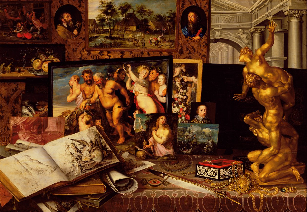 Gabinet Artystyczny księcia królewskiego Władysława Zygmunta Wazy, 1626 autorstwa Flemish School