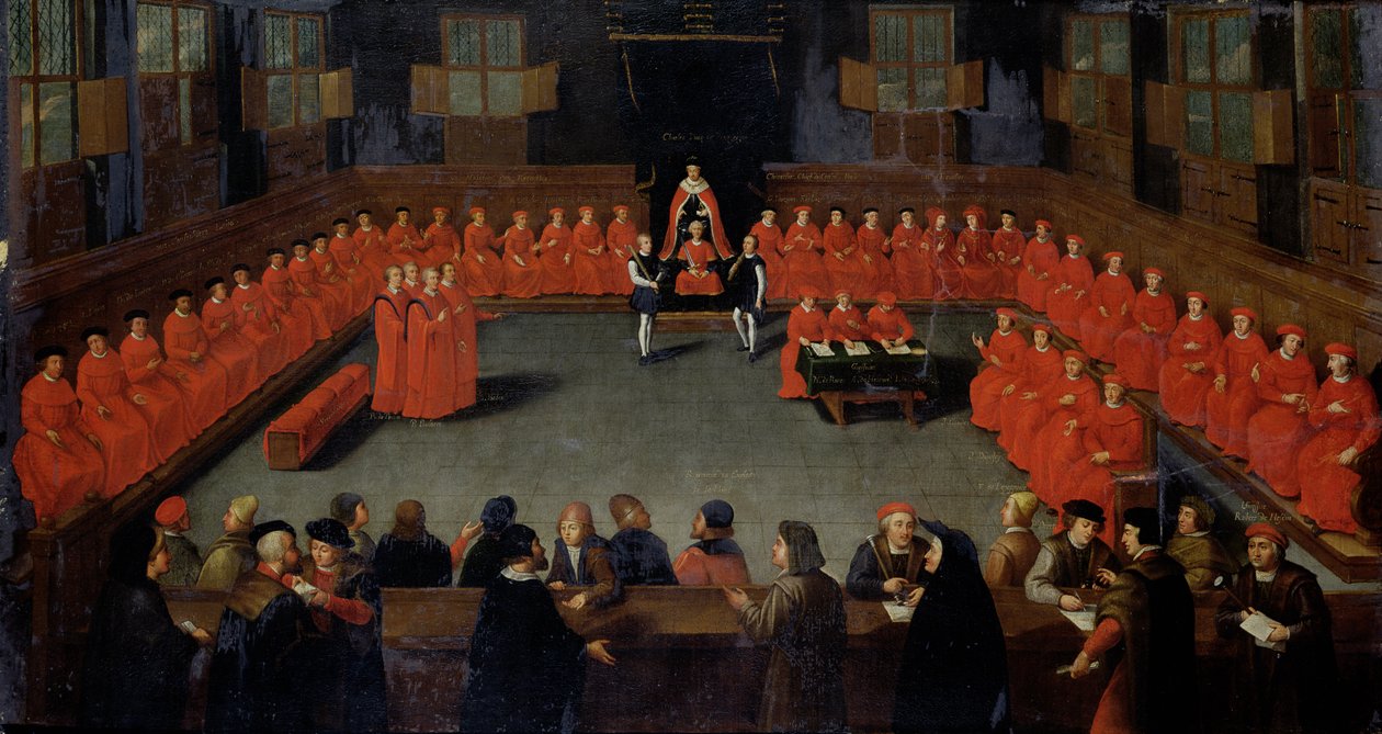 Rada Malines autorstwa Flemish School