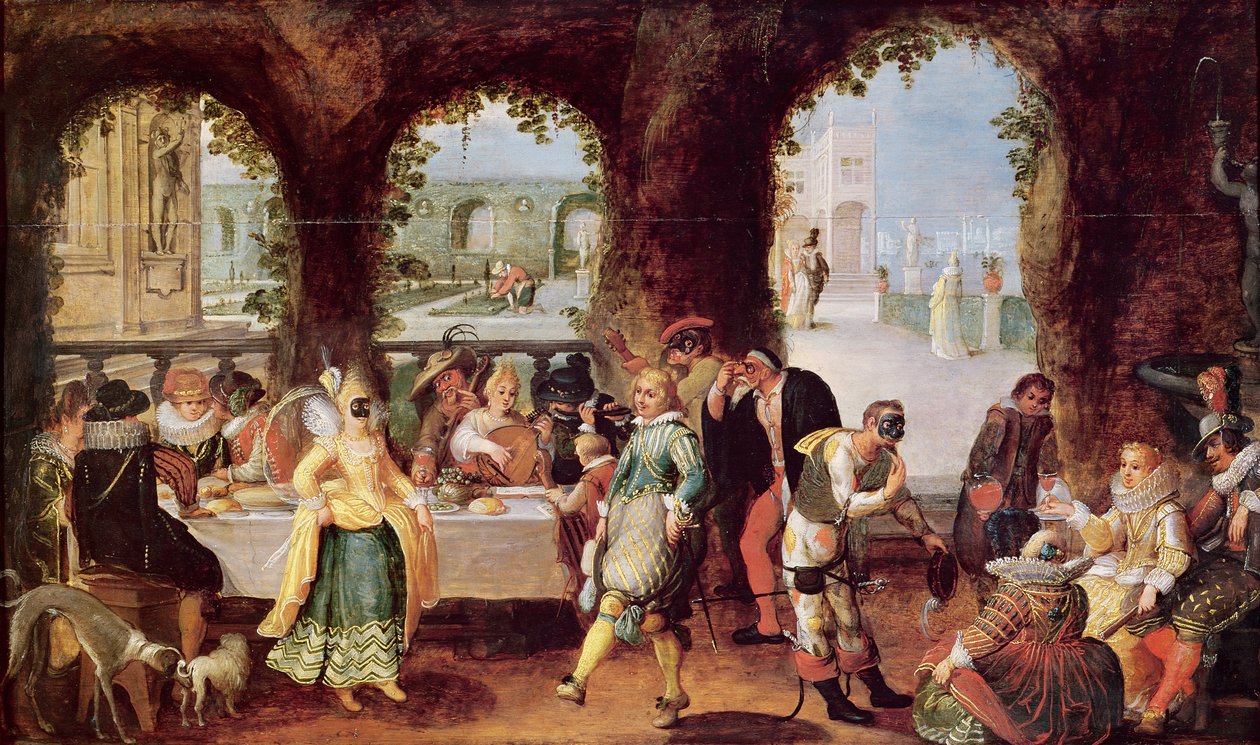 Włoscy komicy autorstwa Flemish School