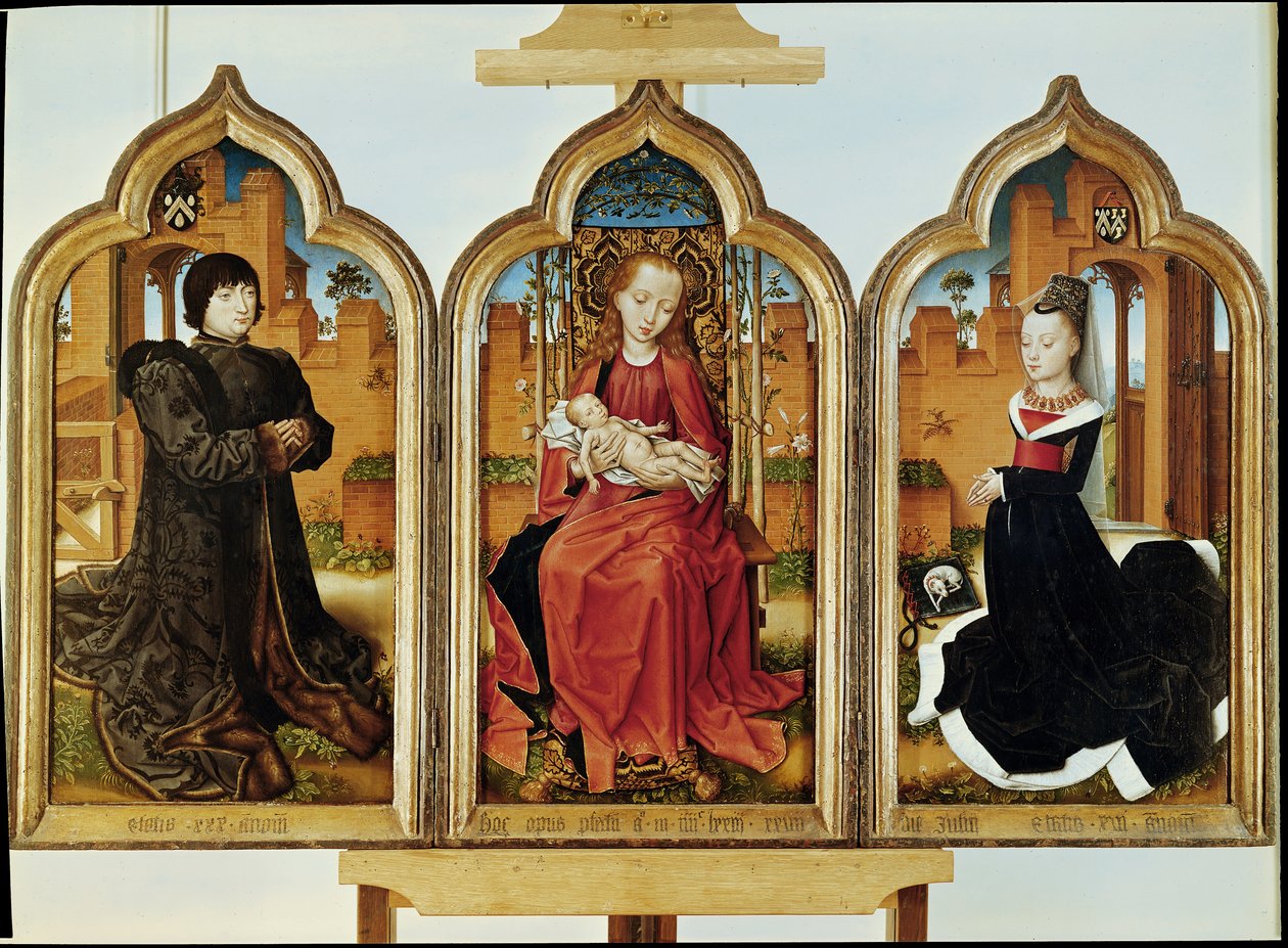 Tryptyk Jean de Witte, 1473 autorstwa Flemish School