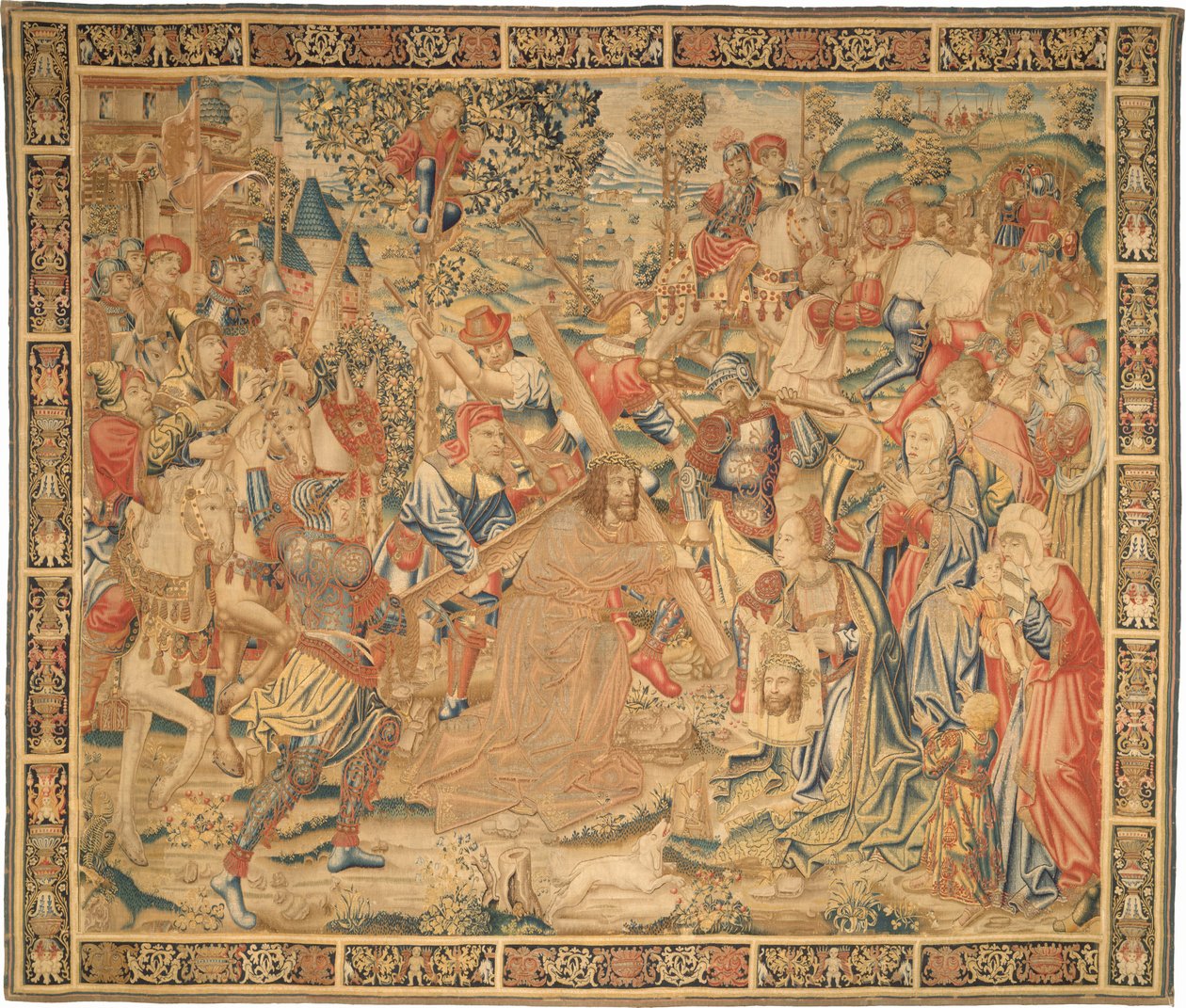 Procesja na Kalwarię autorstwa Flemish 16th Century