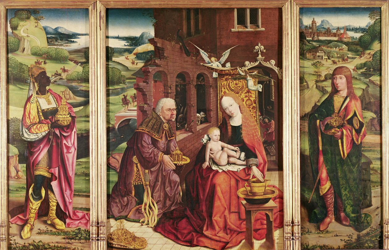 Adoracja Trzech Króli autorstwa Flemish School