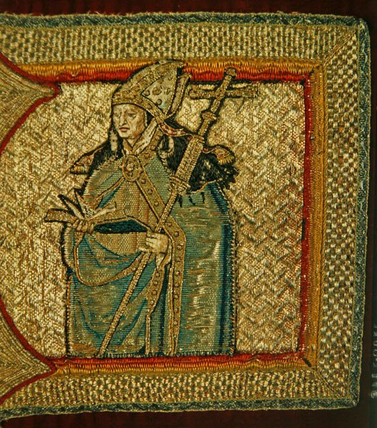 Detal z ornatu, pocz. XVI w. (materiał) autorstwa Flemish School