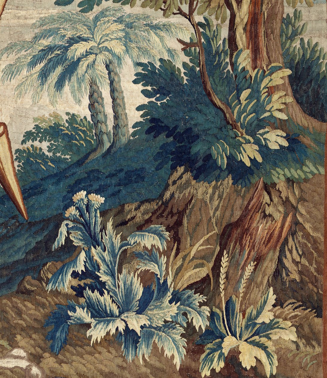 Flamandzki gobelin. Gloryfikacja Krzyża Świętego. XVII wiek. Własność kościoła Sint-Walburgakerk Oudenaarde (Dekenij van de Sint-Walburga). autorstwa Flemish School