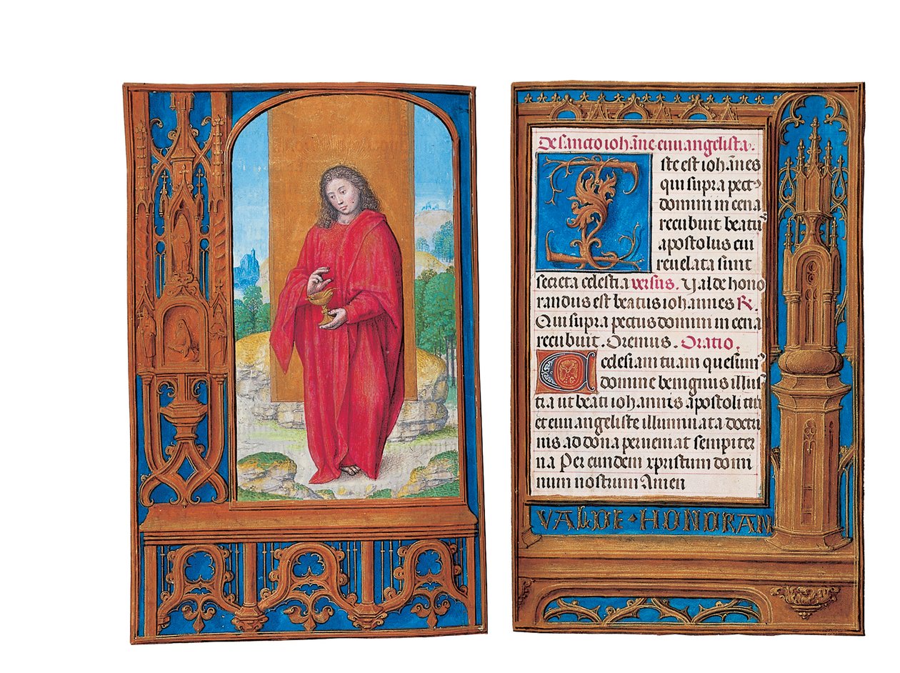 Folio z Godzinek Rotszylda, Gandawa lub Brugia, ok. 1505 autorstwa Flemish School