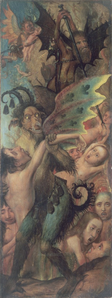 Przebłysk piekła (panel) autorstwa Flemish School