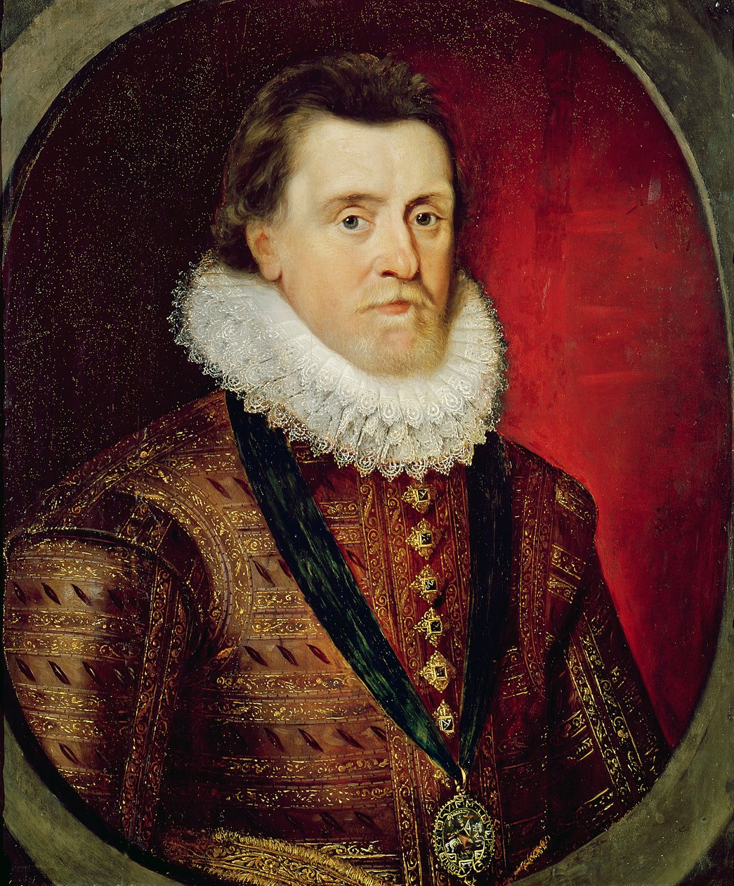 Jakub I (1566-1625) autorstwa Flemish School