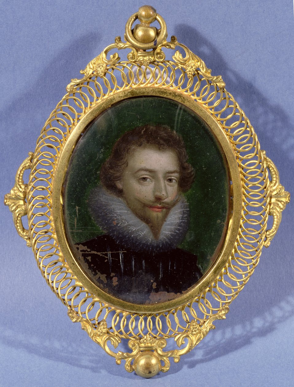 Miniatura Jamesa Hepburna, hrabiego Bothwell (ok. 1537-78) autorstwa Flemish School