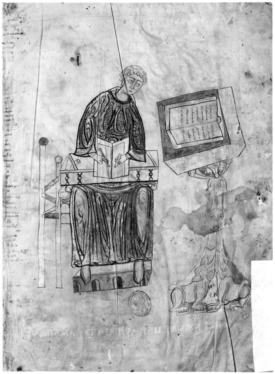 ks 528 fol.1r Lekcjonarz, kopista autorstwa Flemish School