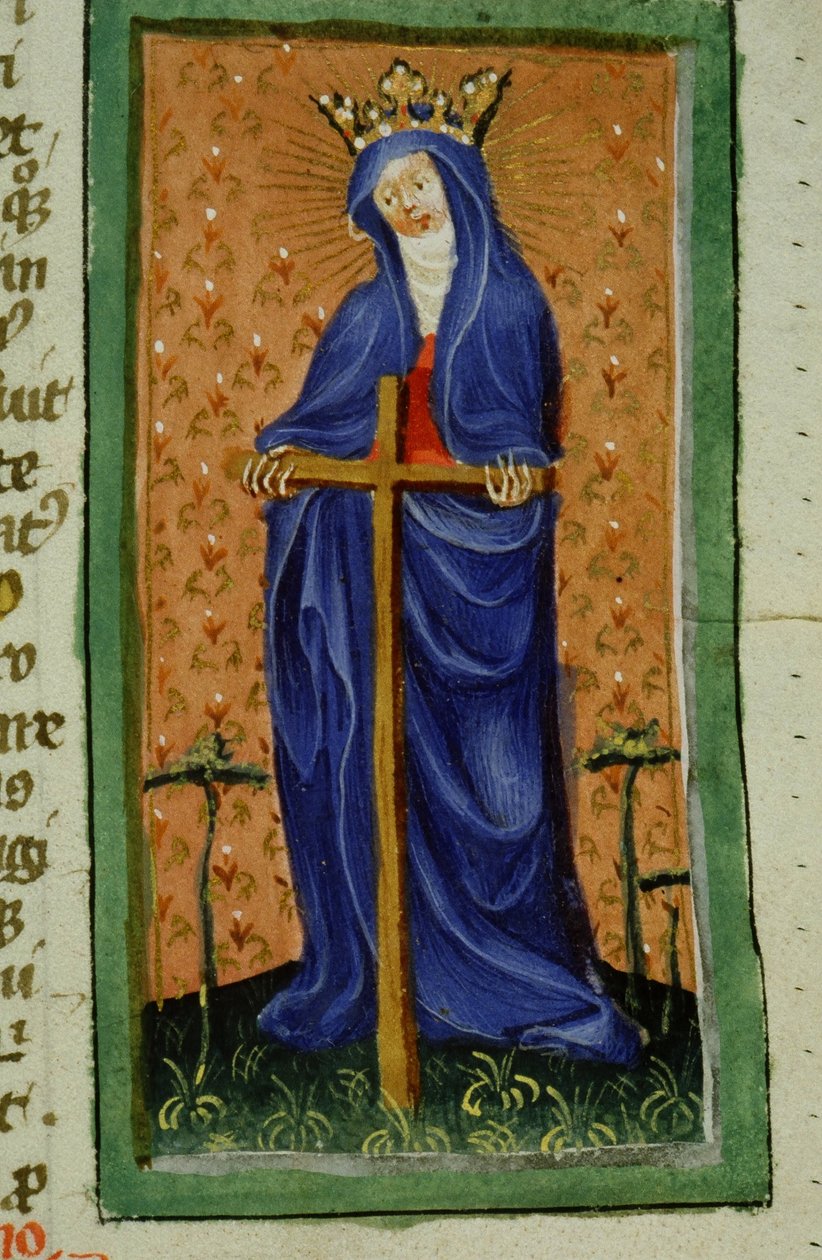 Pani Gen 1111 Strona z Legenda Aurea, Brugia, ok. 1400-10 autorstwa Flemish School
