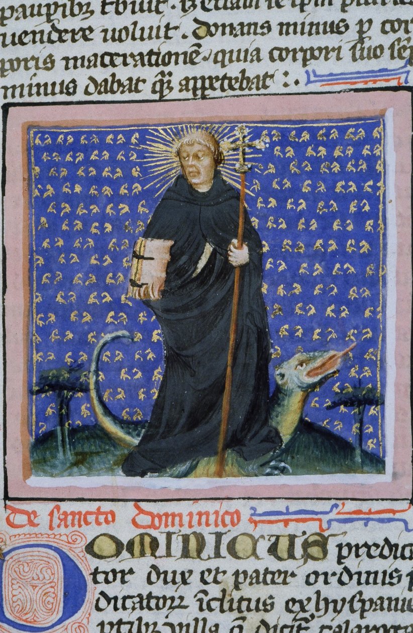 Pani Gen 1111 Strona z Legenda Aurea, Brugia, ok. 1400-10 autorstwa Flemish School