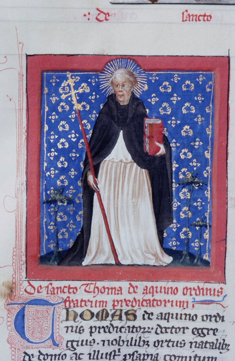 Pani Gen 1111 Strona z Legenda Aurea, Brugia, ok. 1400-10 autorstwa Flemish School