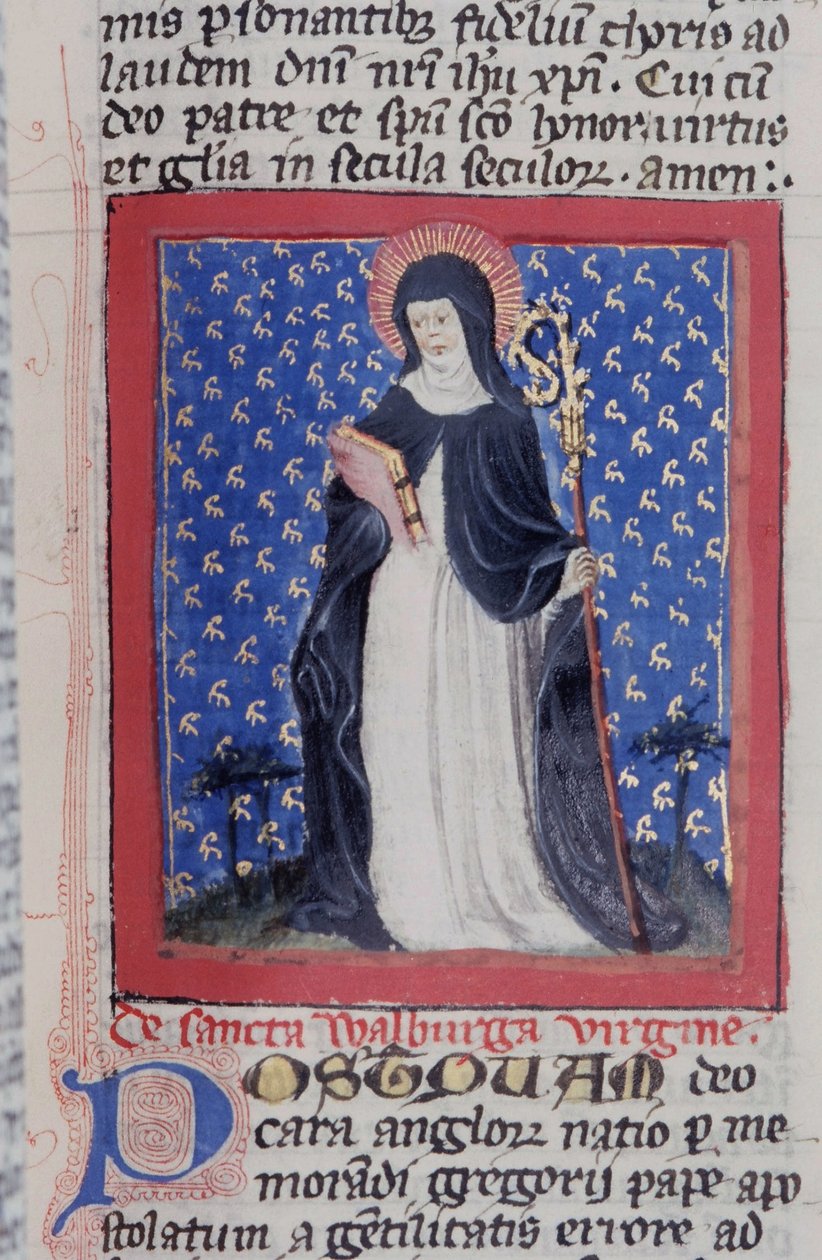 Pani Gen 1111 Strona z Legenda Aurea, Brugia, ok. 1400-10 autorstwa Flemish School