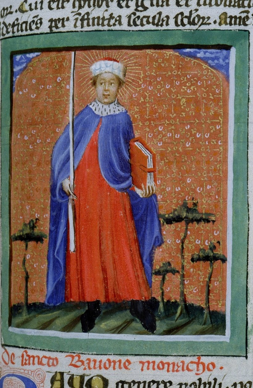 Pani Gen 1111 Strona z Legenda Aurea, Brugia, ok. 1400-10 autorstwa Flemish School