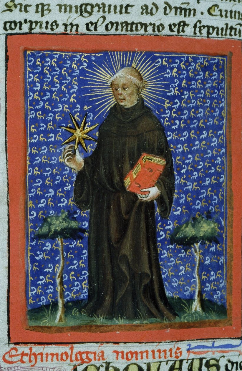 Pani Gen 1111 Strona z Legenda Aurea, Brugia, ok. 1400-10 autorstwa Flemish School
