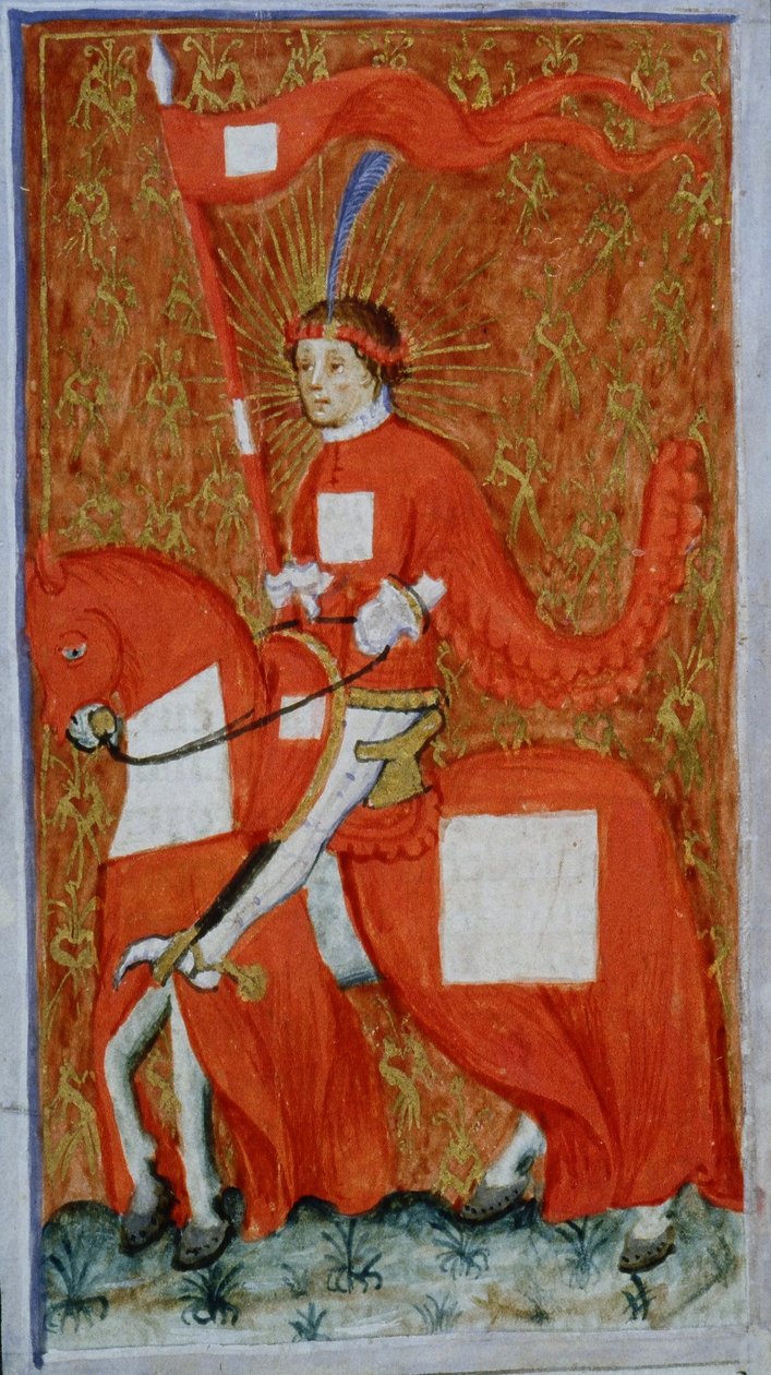 Pani Gen 1111 Strona z Legenda Aurea, Brugia, ok. 1400-10 autorstwa Flemish School