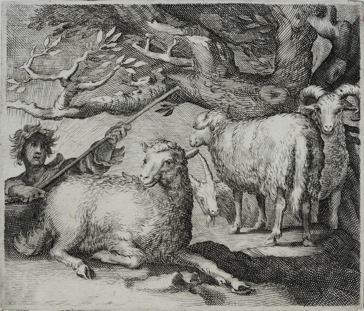 Grawerowanie starego mistrza autorstwa Flemish School