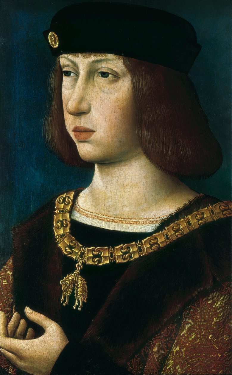 Portret Filipa I Kastylii autorstwa Flemish School