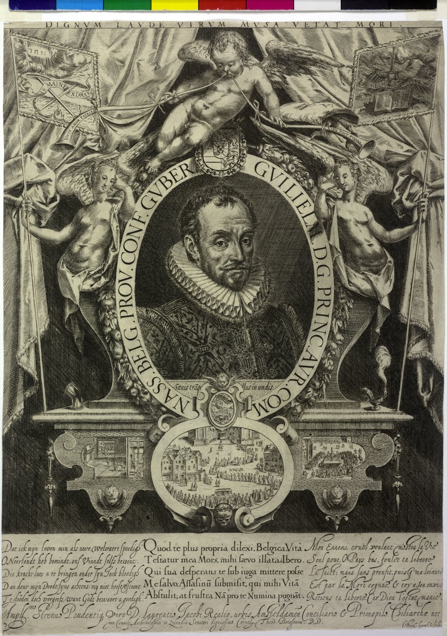 Książę Oranii Wilhelm I autorstwa Flemish School